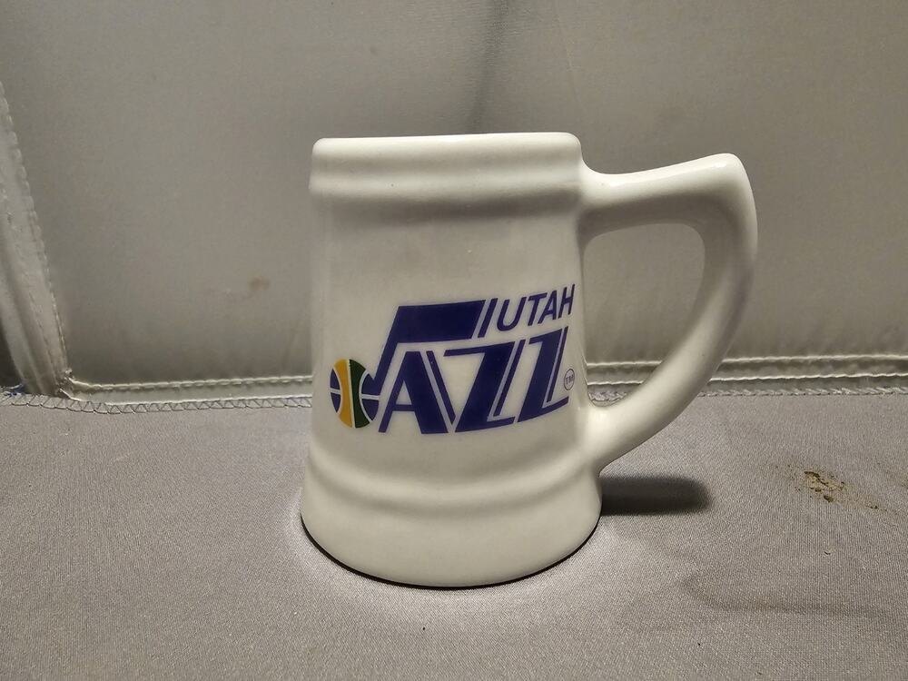 Vintage Utah Jazz Mini Mug/Beer Stein - SGA, 1980's Logo, Promo